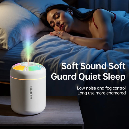 Colorful Air Humidifier 180ML Aroma Diffuser Essential Oil Purifier Wireless Home Car Mini Air Atomizer Aroma humidificador
