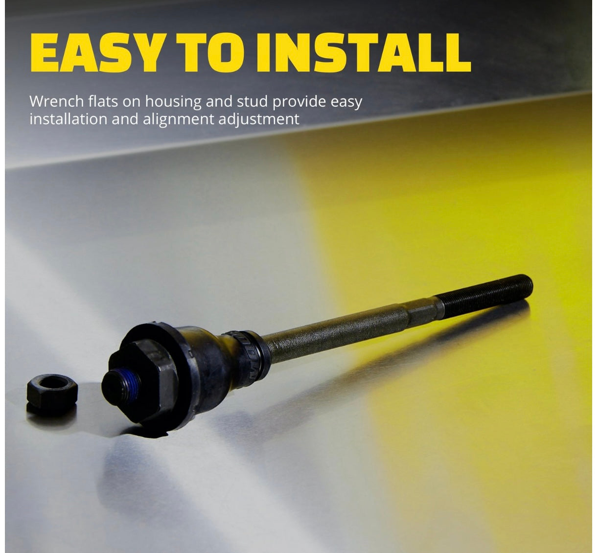 Tie Rod End MOOG EV800804 Front Inner; Convertible or Coupe; Thru 04/2010 Includes a Full Ball Stud To Provide 360 Degree Of Smooth Rotational Movement FREE SHIPPING