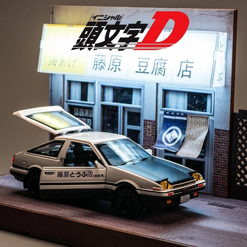 AE86 Drift Legends: Alloy Spin Car Ornament for Car Lovers!