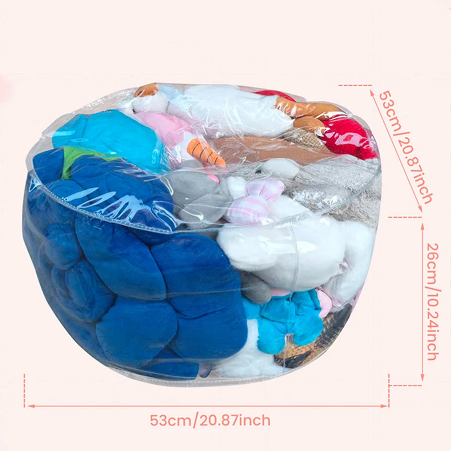 CozyStash™ Plush Storage Chair 🪑✨