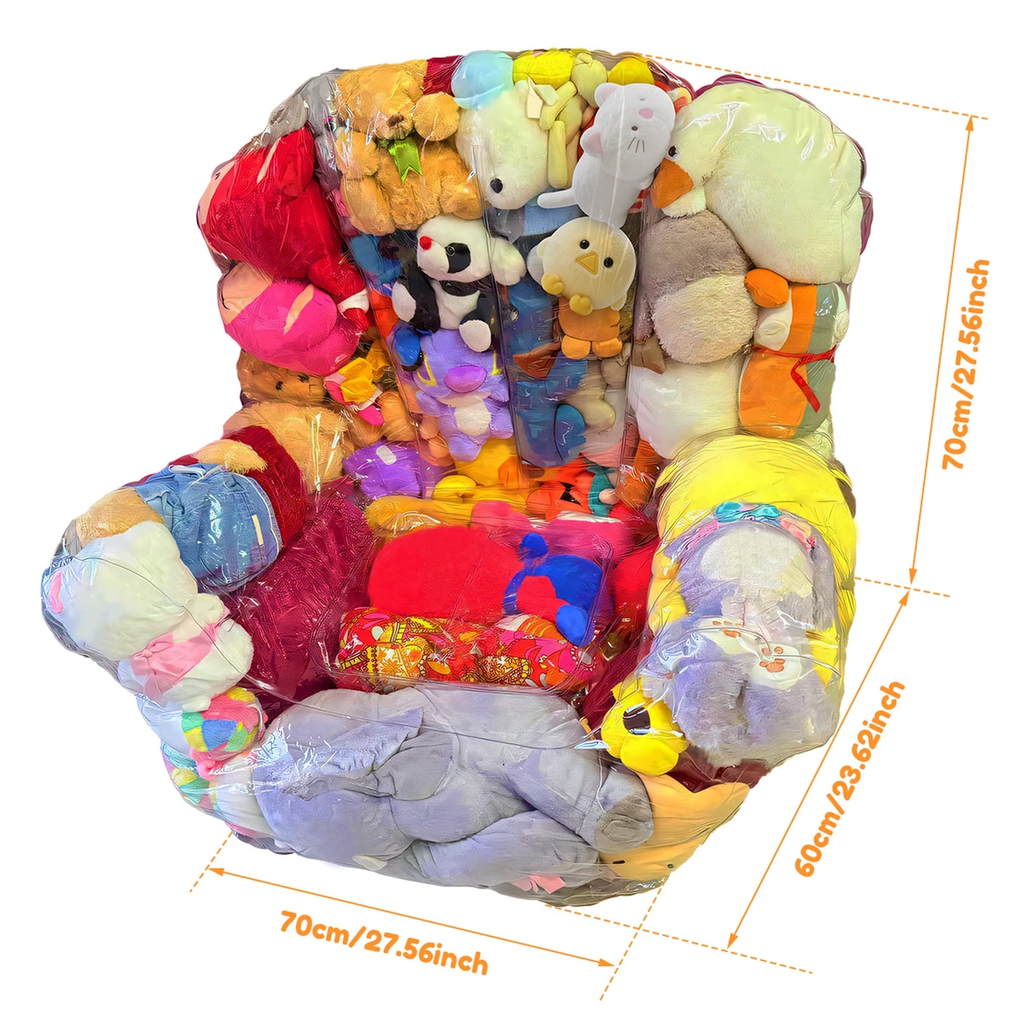 CozyStash™ Plush Storage Chair 🪑✨