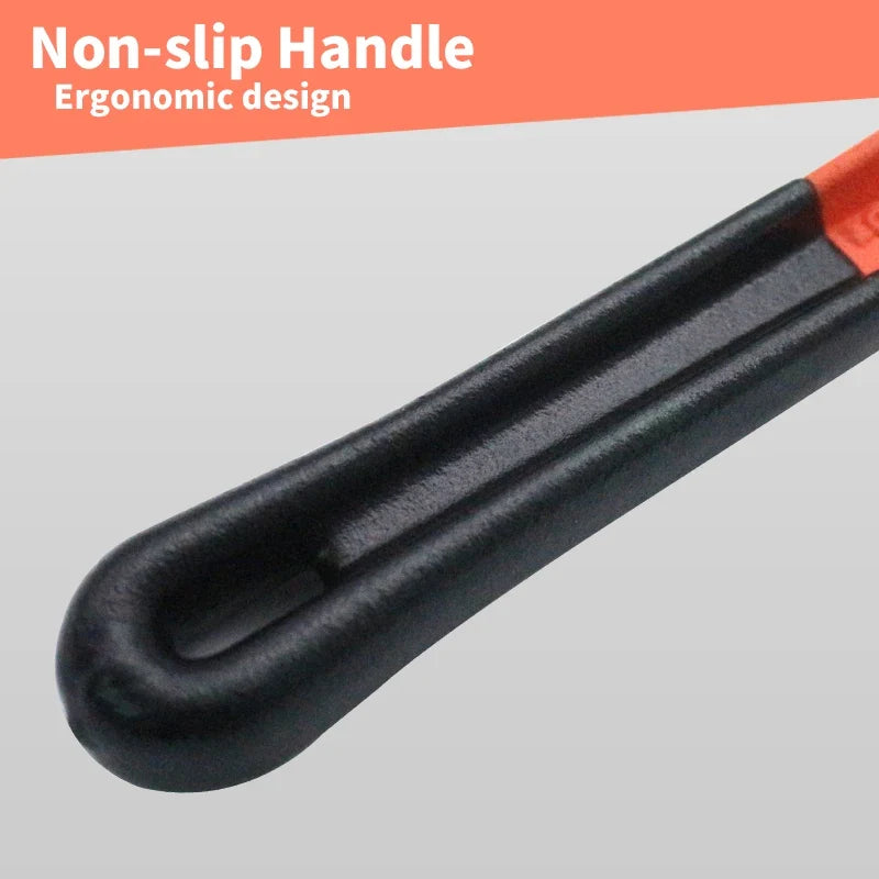SmartGearPros Heavy Duty Pipe Wrench - 8/10/12/14/18 Inch Carbon Steel Plumbing Spanner Universal Adjustable Clamp
