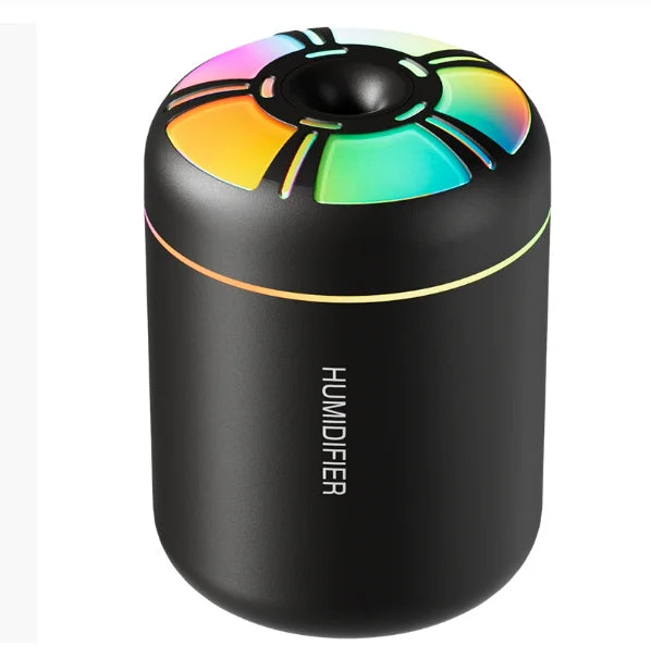 Colorful Air Humidifier 180ML Aroma Diffuser Essential Oil Purifier Wireless Home Car Mini Air Atomizer Aroma humidificador