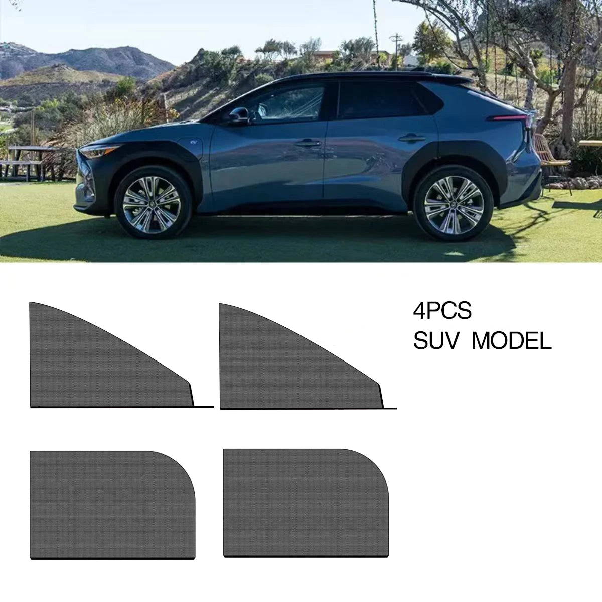 Car Window Mesh Sunshade Heat insulation and sun protection, strong magnetic sunshade, suitable for car side window sunshades