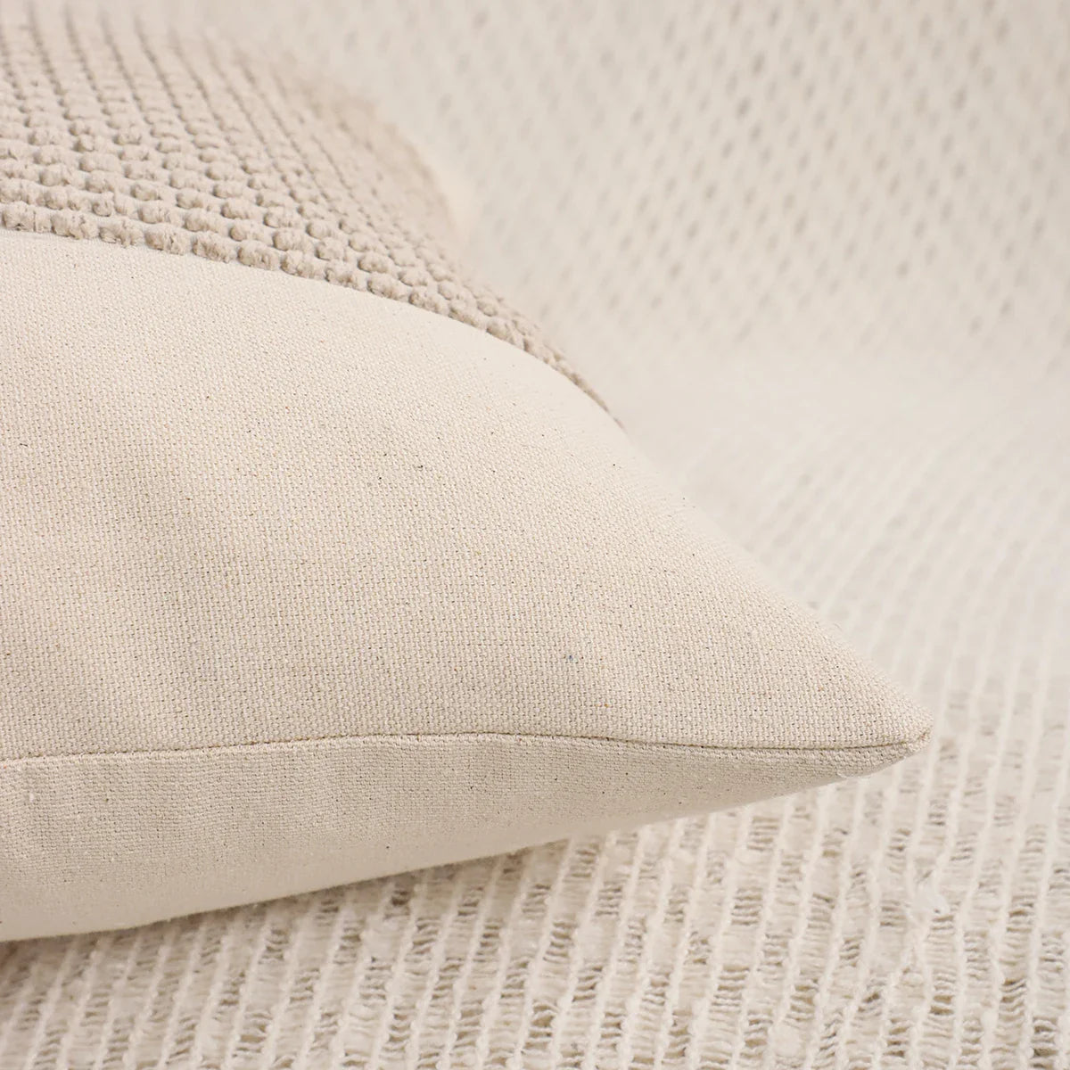 Jacquard Throw Pillow Cover