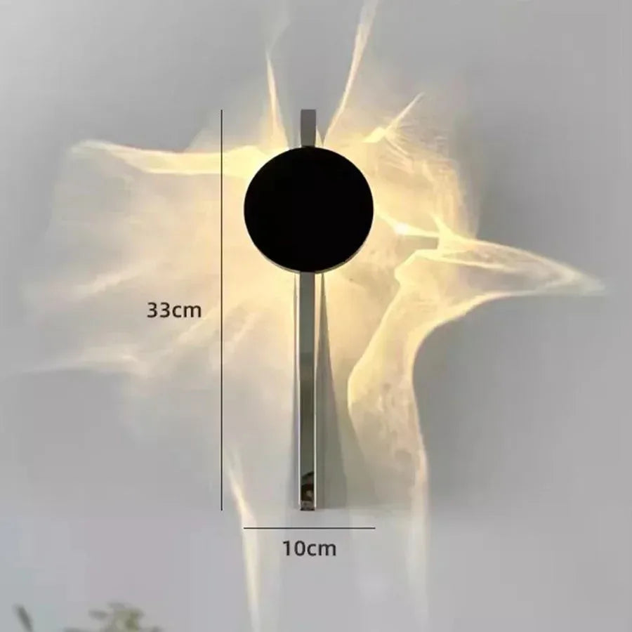 FlowLuxe™ Ripple Wall Light ✨🖼️